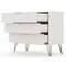 Manhattan Comfort Rockefeller Dresser in Off White, PK2 2-103GMC8 - alternate 2